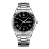 Casio Waterproof Stainless Steel Strap Mens Silver Analog In Metallic