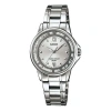 Casio Waterproof Stainless Steel Strap Silver Analog