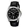 Casio Waterproof Unisex Mens Black Analog