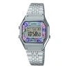 Casio Waterproof Unisex Silver Digital