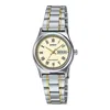 Casio Waterproof Vintagees Ltp-v006sg-9 Silver Analog In Metallic