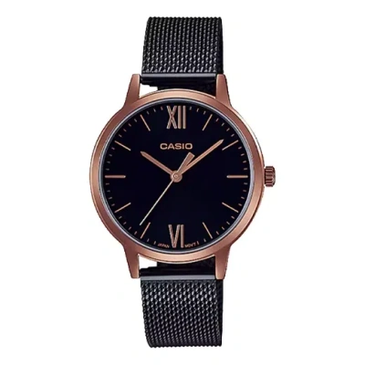 Casio (wmns)  Analog 'black Rose Gold'