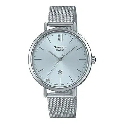 Casio (wmns)  Analog 'silver' In Blue