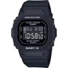 Casio Women's Baby-g Black Dial Watch In Black