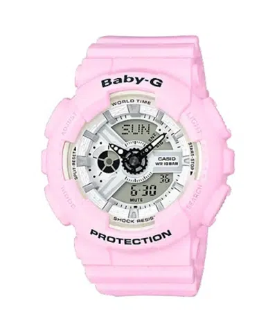 Pre-owned Casio Women's  Babyg Ba110be4a Watch In Resin