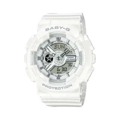 Pre-owned Casio Women's  Babyg Ba110x7a3 Watch In Resin In Brown