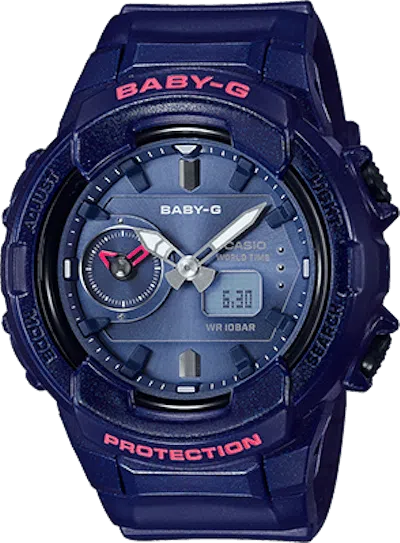 Pre-owned Casio Women's  Babyg Bga230s2a Watch In Resin In Brown