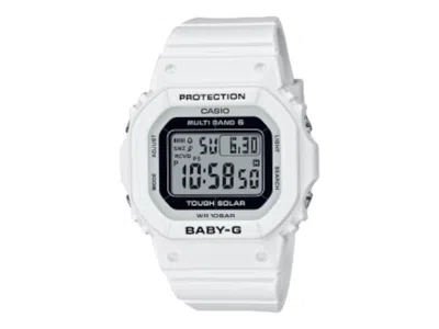 Pre-owned Casio Women's  Babyg Bgd56507e Watch In Stainless Steel In Silver
