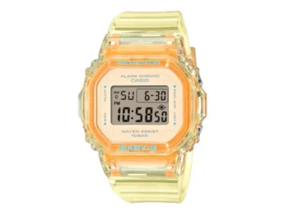 Pre-owned Casio Women's  Babyg Bgd565sj9e Watch In Stainless Steel In Silver