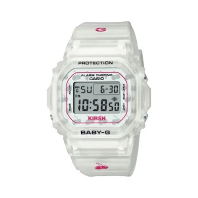 Pre-owned Casio Women's  Babyg X Kirsh Bgd565krs7 Watch In Resin
