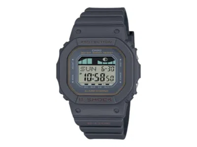 Pre-owned Casio Women's  Glide Glxs56001e Watch In Stainless Steel In Silver