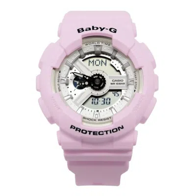 Pre-owned Casio Women's  Gshock Babyg Ba110be4a Watch In Resin