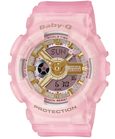 Pre-owned Casio Women's  Gshock Babyg Ba110sc4a Watch In Resin