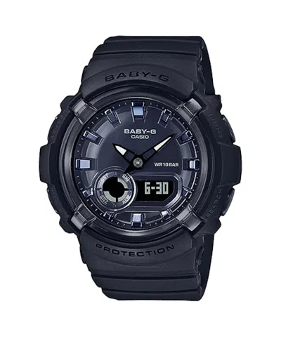 Pre-owned Casio Women's  Gshock Babyg Bga2801a Watch In Resin