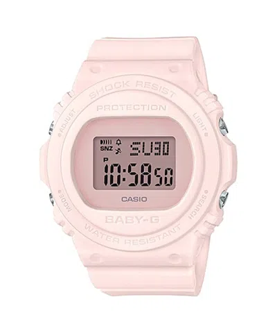 Pre-owned Casio Women's  Gshock Babyg Bgd5704 Watch In Resin