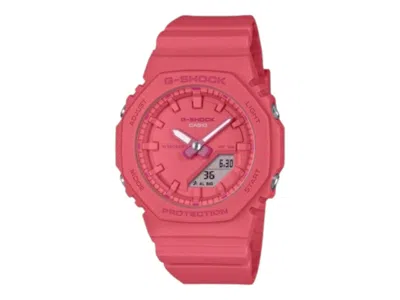 Pre-owned Casio Women's  Gshock Gmap21004a Watch In Stainless Steel In Silver