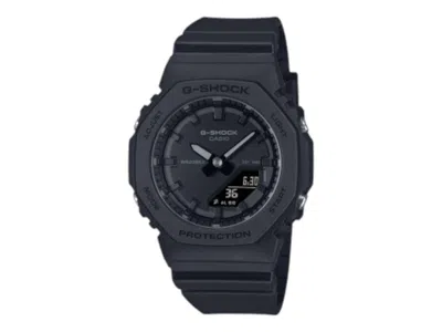 Pre-owned Casio Women's  Gshock Gmap2100bb1a Watch In Stainless Steel In Silver