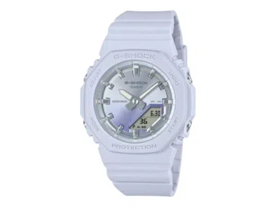 Pre-owned Casio Women's  Gshock Gmap2100sg2a Watch In Stainless Steel In Silver