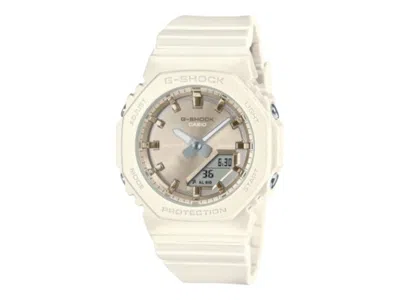Pre-owned Casio Women's  Gshock Gmap2100st7a Watch In Stainless Steel In Silver