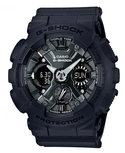 Pre-owned Casio Women's  Gshock Gmas120mf1a Watch In Resin In Brown