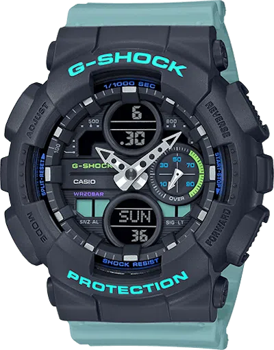 Pre-owned Casio Women's  Gshock Gmas1402a Watch In Resin In Brown