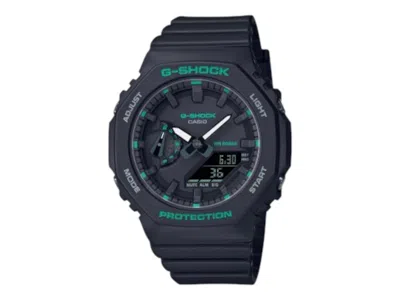Pre-owned Casio Women's  Gshock Gmas2100ga1a Watch In Stainless Steel In Silver
