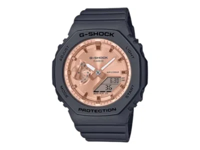 Pre-owned Casio Women's  Gshock Gmas2100md1a Watch In Stainless Steel In Silver