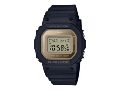Pre-owned Casio Women's  Gshock Gmds56001e Watch In Stainless Steel In Silver