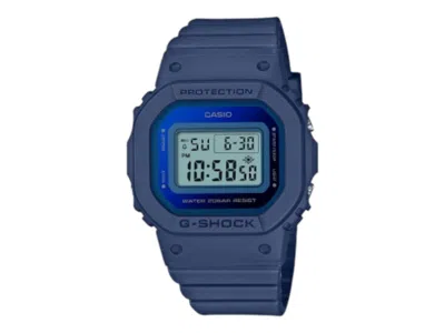 Pre-owned Casio Women's  Gshock Gmds56002 Watch In Stainless Steel In Silver
