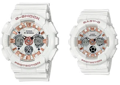 Pre-owned Casio Women's  Gshock Lover's Collection Lov20a7a Watch In Resin