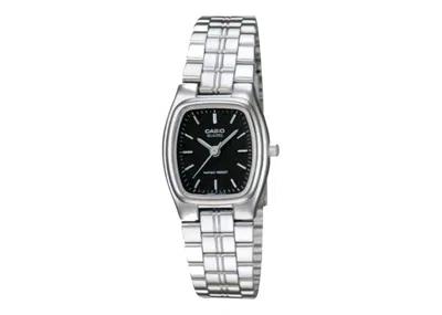 Pre-owned Casio Women's  Gshock Ltp1169d1a Watch In Stainless Steel