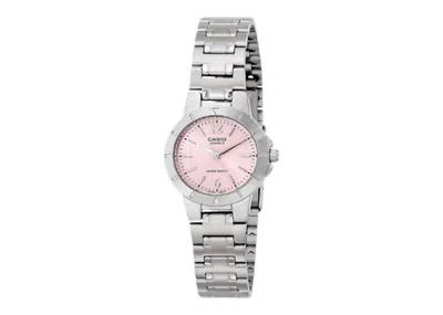 Pre-owned Casio Women's  Gshock Ltp1177a4a1 Watch In Stainless Steel