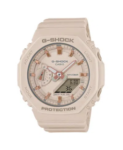 Pre-owned Casio Women's  Gshock "mini Ak Gmas21004a Watch In Resin