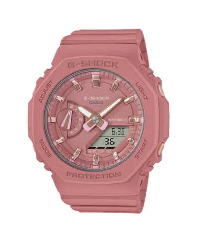 Pre-owned Casio Women's  Gshock "mini Ak Gmas21004a2 Watch In Resin
