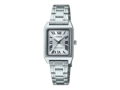 Pre-owned Casio Women's  Standard Ltpb150d7b Watch In Stainless Steel