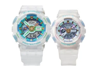 Pre-owned Casio Women's  Summer Lover's Gshock Slv21a7a Watch In Resin
