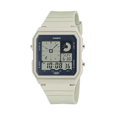 Casio Women's Digital Sport Watch With Beige Case - Lf-20w-8acf In White