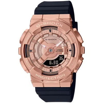 Casio Women's G-shock G-series 110 Series Rose Gold Dial Watch