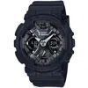 Casio Women's G-shock Ga-120 Series Black Dial Watch In Black