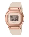Casio Women's G-shock Rose Gold Dial Watch In Pink