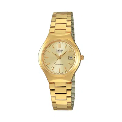 Casio Women's Gold Watch With Champagne Dial - Ltp-1170n-7a