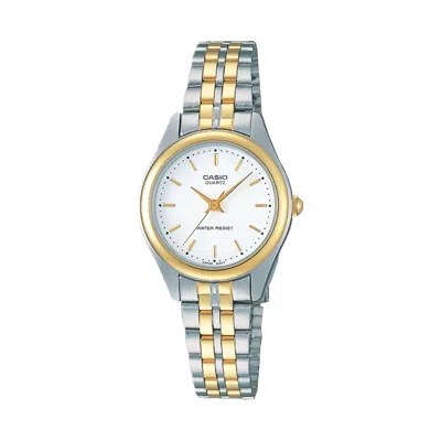Casio Women's Two-tone Stainless Steel Watch - Ltp-1129g-7a In Gray