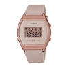 Casio Womens White Strap Watch Lw204-4a In Pink