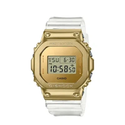 Pre-owned Casio Wristwatch  G-shock Gm-5600sg-9dr Silicone White Sub 200mt Chrono Timer