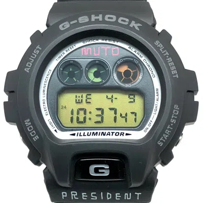 Pre-owned Casio Wristwatch () In Black