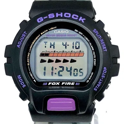 Pre-owned Casio Wristwatch () In Purple