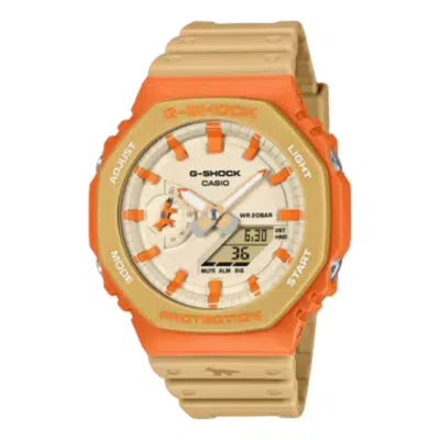 Casio X Maison Kitsuné G-shock 2100 Series 'orange'
