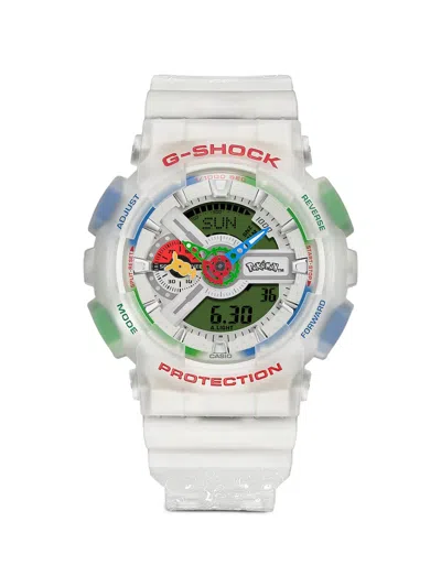 Casio X Pokémon Ga-110 G-shock 51mm Watch In Metallic