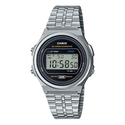 Casio Youth Digital Watch 'silver Black'