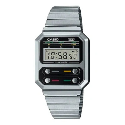 Casio Youth G-shock Digital Watch 'silver Black'